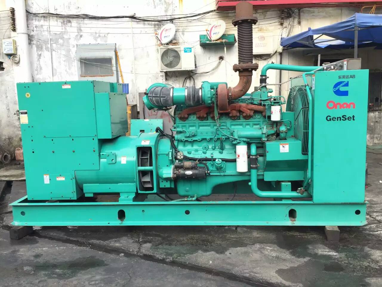 隆子租赁发电机-柴油发电机不正常冒烟的原因